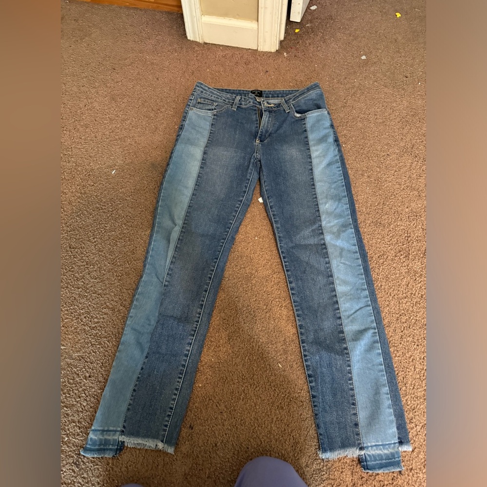 Two-toned jeans